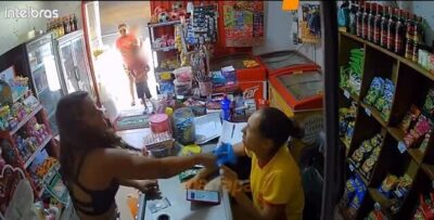 Mulher agride caixa de mercadinho com chinelada no Maranhão