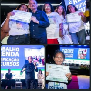 Dr. Julinho entrega certificados e reforça compromisso com geração de emprego e renda