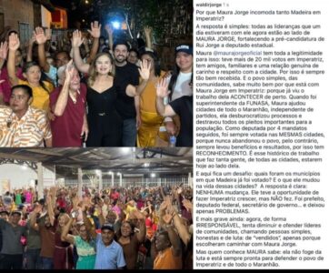 Por que Maura Jorge incomoda tanto Madeira em Imperatriz?”