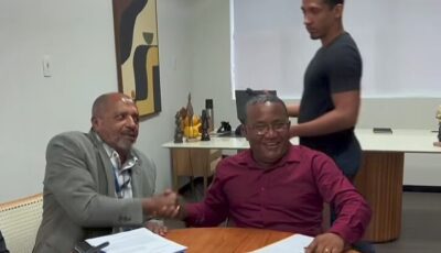 Prefeito de Alcântara assina contrato com Fundação Sousândrade para realização de concurso público