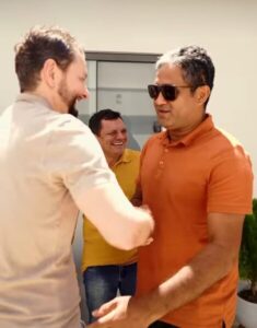 Prefeito Toca Serra declara apoio à pré-candidatura de Leonardo Sá a deputado