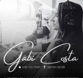 Falecimento da locutora Gabi Costa