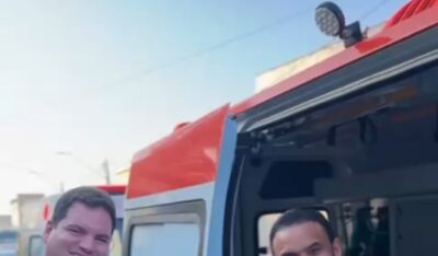 Prefeito Edilson e o Deputado João Batista Segundo, confirmam inauguração da Base do SAMU e entrega de Ambulâncias nesta quinta Feira