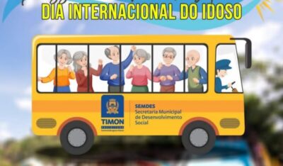 SEMDES promove passeio da Melhor Idade em comemoração ao Dia Internacional do Idoso