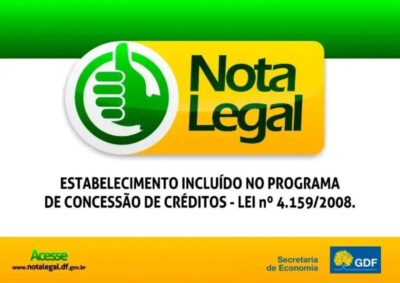 Prazo de habilitação ao sorteio do Nota Legal acaba na terça-feira (9/9)