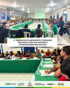 Paulino Neves realiza 4ª Jornada de Planejamento e Formação Pedagógica