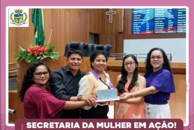 Prefeitura de Morros/Ma, através da secretária da mulher participa de sessão Solene na Assembléia Legislativa