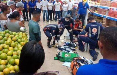 Funcionário do Supermercado Mateus morre dentro da loja; veja vídeo