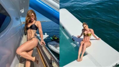 Virgínia Fonseca exibe tanquinho em passeio de lancha na Espanha e fãs disparam elogios: “Belíssima”