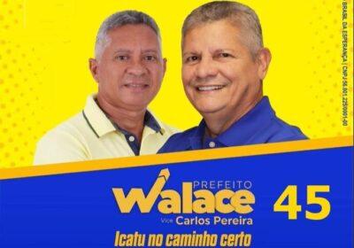 Walace Azevedo atrai multidões em caminhadas de campanha em Icatu