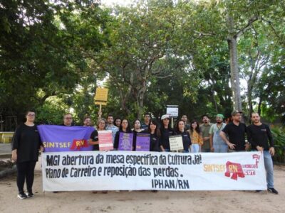 Servidores do Iphan realizam segunda paralisação nesta quarta (10)