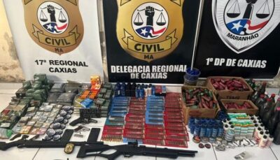 Polícia Civil desmonta esquema de venda clandestina de munições e armas em Caxias