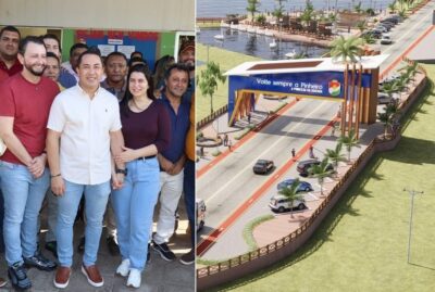 Comemoração dos 169 anos de Pinheiro inicia com lançamento das obras do novo portal da cidade