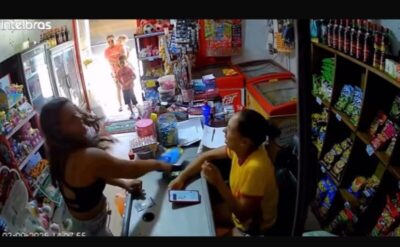 Confusão em Pastos Bons: mãe agride filho e funcionária após criança pegar R$ 10 sem permissão, a polícia foi acionada