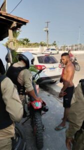 DMT apreende motocicleta de homem aparentemente embriagado em Barreirinhas que fez “randandandan”