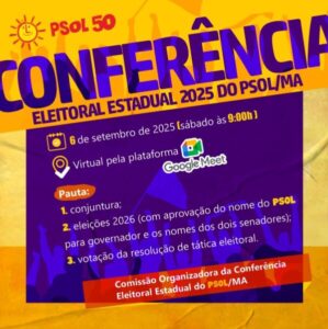 Conferência do PSOL debate eleição de 2026