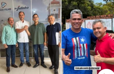 ALGUÉM ESTÁ SENDO ENGANADO: Após fechar com Júlio Filho, Cleber Verde acerta com Hélio Lucena em São Luís