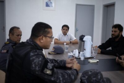 Prefeito Bruno Silva se reúne com autoridades e reforça combate à criminalidade em Coelho Neto