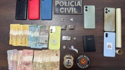 Oito são presos em operação contra o tráfico de drogas em Guimarães