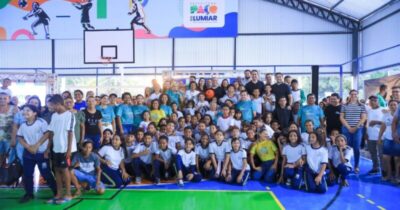 Paço do Lumiar: Fred Campos inaugura Quadra Poliesportiva em…