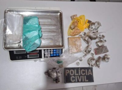 TRÊS PESSOAS SÃO PRESAS DURANTE AÇÃO DA POLÍCIA CIVIL DE COMBATE AO TRÁFICO DE DROGAS EM TURIAÇU