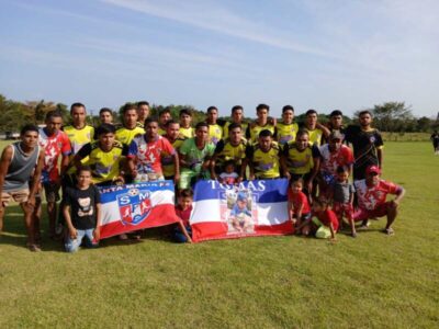 Time de Santa Maria realiza jogo em homenagem ao pequeno Thomás, em Barreirinhas