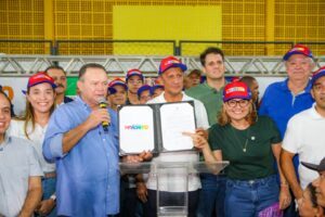 Governador Carlos Brandão lança pacote de obras em Matões ao lado do prefeito Nonatinho e lideranças políticas