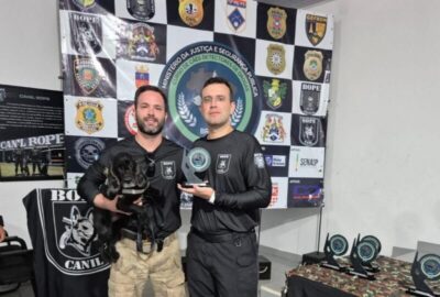 INVESTIGADOR DA POLÍCIA CIVIL DO MARANHÃO PARTICIPA DE CURSO NACIONAL DE CÃES DETECTORES DE DROGAS NO MATO GROSSO