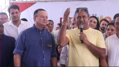 Prefeito Toca Serra cobrou a estrada do Santeiro e participou da inauguração do Terminal de Passageiros da Baixada e do Litoral Ocidental Maranhense ao lado do Governador Carlos Brandão