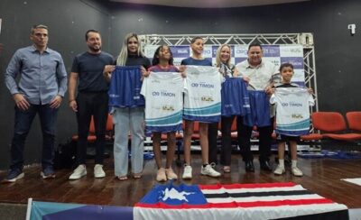 Com apoio da Águas de Timon, projeto de badminton inicia segunda fase com entrega de uniformes para 80 alunos