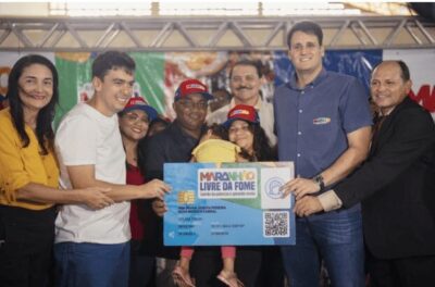Nivaldo Araújo e secretários do Estado entregam cartões do Maranhão Livre da Fome em Alcântara