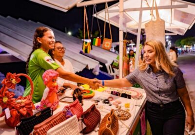 Iracema Vale participa da abertura da 65ª edição da Expoema, em São Luís