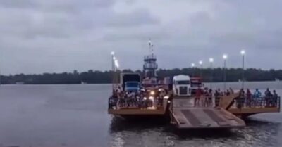 MARAJÓ: Balsa perde o controle durante travessia em Salvaterra
