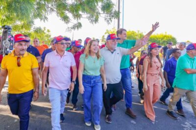 Iracema Vale participa de assinatura de ordens de serviço em São Benedito do Rio Preto, Belágua e Urbano Santos