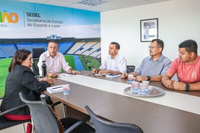 PAÇO DO LUMIAR: Prefeita Paula Azevedo busca melhorias na Praça da Juventude no Maiobão