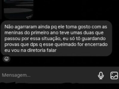 Professor de Educação Física é acusado de assédio por alunas no Domingos Vieira Filho; vídeo
