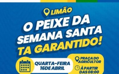 Centro Novo do Maranhão garante distribuição de peixe no povoado Limão para a Semana Santa