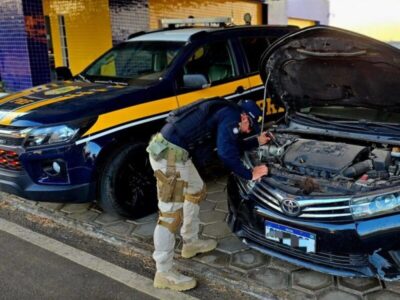 Carro furtado em Pernambuco é recuperado pela PRF após ser recebido em cidade da Baixada Maranhense