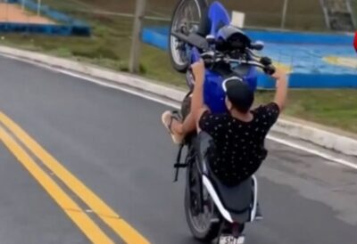 “Chefin do Grau” é preso acusado de ser líder de grupos que realizavam manobras perigosas em motocicletas em São Luís