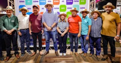 Iracema Vale participa da abertura da 65ª edição da Expoema, em São Luís