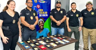 Polícia Civil de Chapadinha devolve celulares roubados e furtados às vítimas