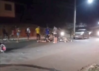 Colisão frontal entre motocicletas deixa dois feridos em Açailândia