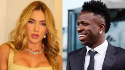 Virginia Fonseca canta ‘Quero te amar’ após receber flores e passear de iate com Vini Jr.