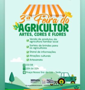 3ª Feira do Agricultor acontece nesta quinta-feira em Paço do Lumiar