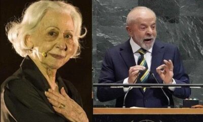 Fernanda Montenegro reage ao discurso de Lula na ONU