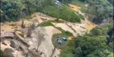 Operação da PF combate garimpo ilegal na Terra Indígena Yanomami