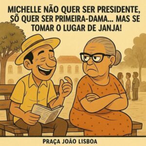 Disputa Presidencial: Michelle Não Quer, Mas Quer Tomar Lugar da Janja