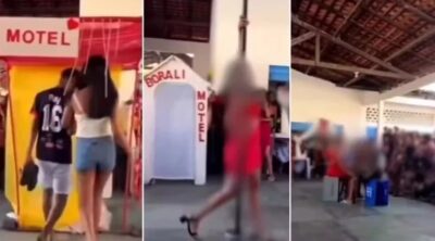 ASSISTA! Alunos montam ‘motel’ e encenam atos sexuais durante gincana no Maranhão; SEDUC emite nota sobre o caso