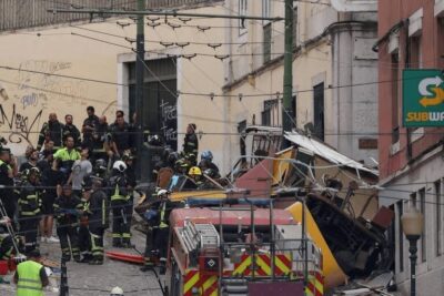 Elevador da Glória descarrilha em Lisboa e mata ao menos 15 pessoas