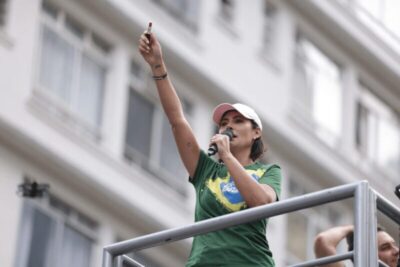 Sem Bolsonaro, Michelle será estrela do 7 de Setembro na Paulista